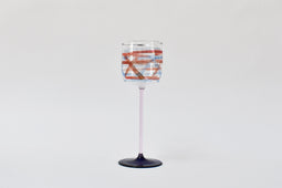 Wine Glass - Lavender Stem