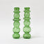 Tall Candleholder - Green